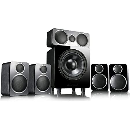 wharfedale Dx2 5.1 speaker black 3 year warranty free 20m canare 2s7f made in japan speaker cables worth $89