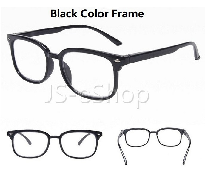 (Gift for Parents) JS-EyeCare TR90 Multifocal Progressive Presbyopic Presbyopia Reading Glasses Anti Blue Ray Light Anti Glare Computer Spectacles (JS-019)