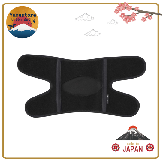 Knee supporter Phiten Metax Middle - Daily average support for knee discomfort. Improves blood circulation.