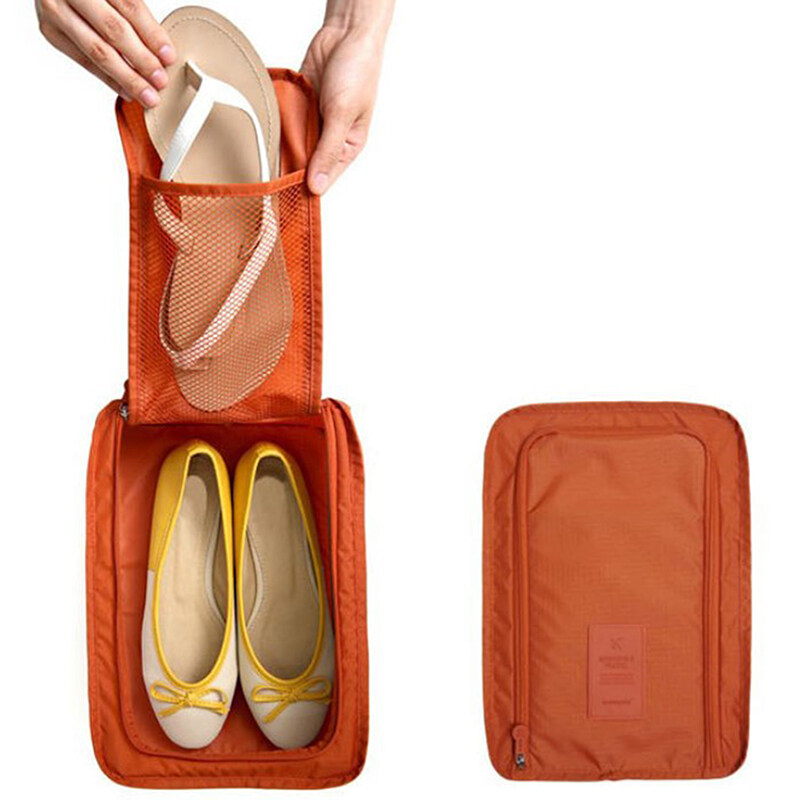 Travel Shoes Organizer Bag Convenient Nylon Waterproof Luggage multifunction