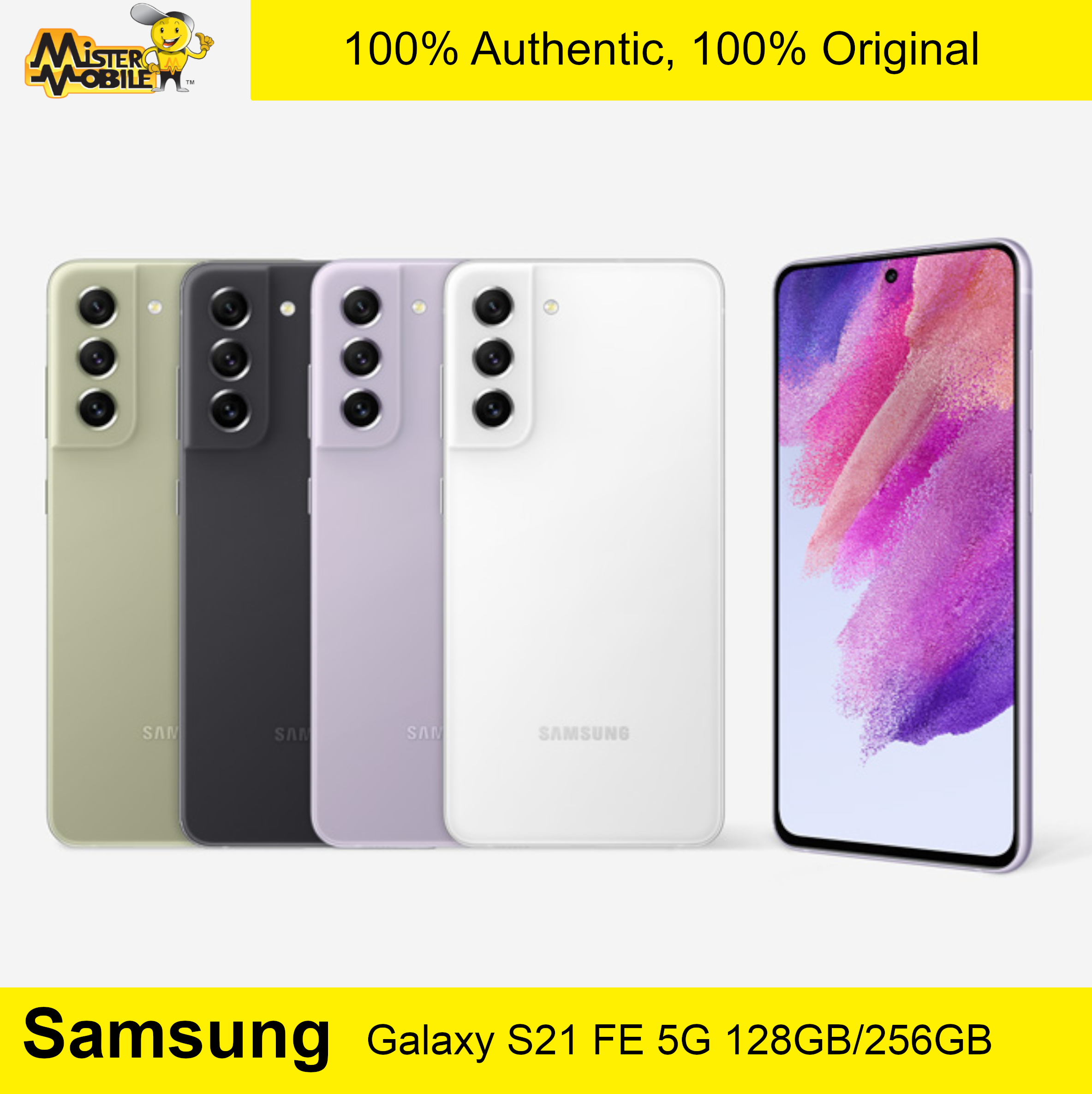 Samsung Galaxy S21 FE 5G / S21 5G / S21+ Plus 5G | 128GB / 256GB | 1 Year Samsung Warranty | SG Local