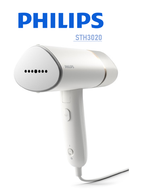Philips STH3020 3000 series  Compact and foldable Handheld Steamer