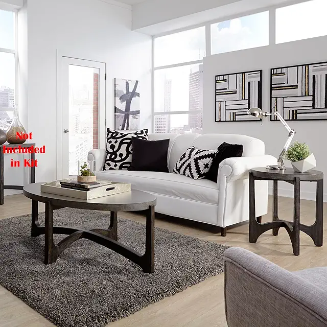 Liberty Furniture Industries Cascade 3 Piece Set (1-Cocktail 2-End Tables), Dark Brown